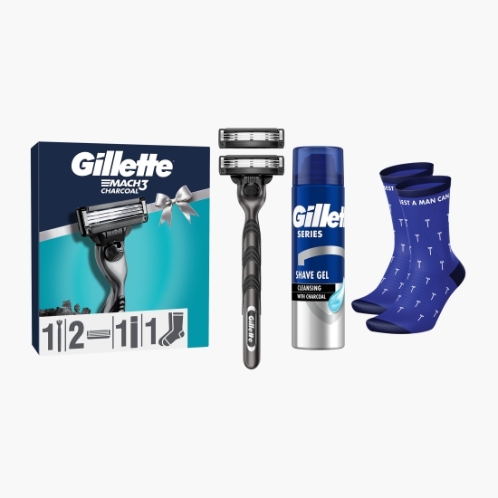 Set cadou Mach3 Charcoal