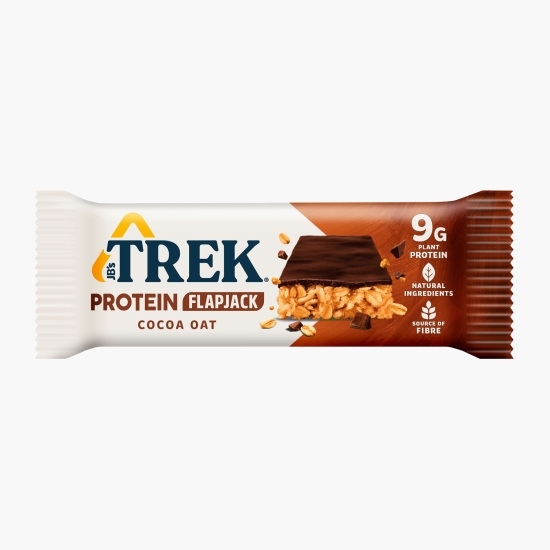 Baton cu ovăz și cacao, cu proteine, fără gluten 50g