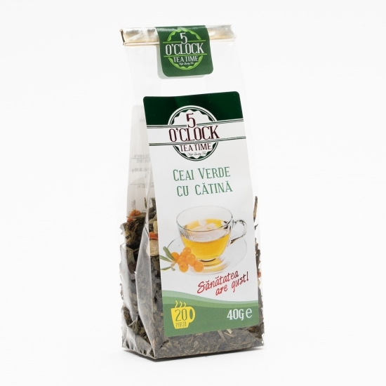 Ceai verde cu cătină 40g