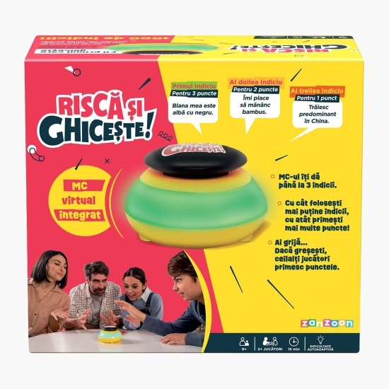 Joc interactiv - Riscă și ghicește, +6 ani