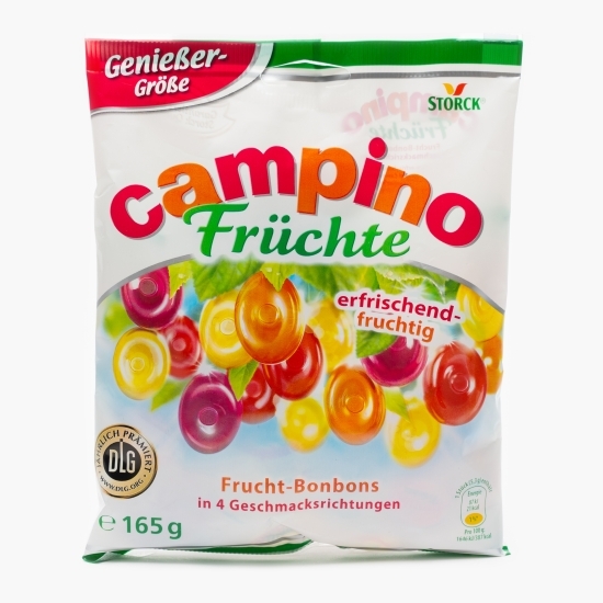 Dropsuri asortate cu 4 arome de fructe 165g
