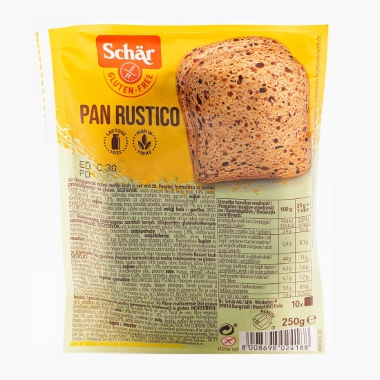 Pâine multicereale feliată fără gluten 250g 