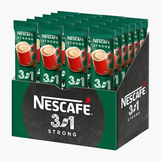 Mix de cafea instant 3în1 Strong plicuri, 24x 14g