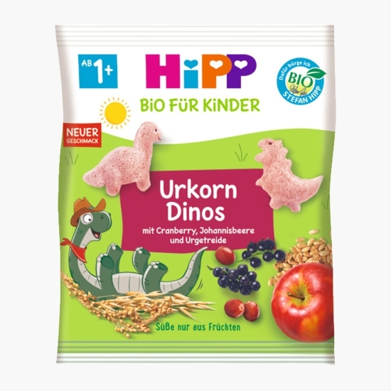 Cereale cu merișoare și coacăze negre Dinos, +12 luni, 30g