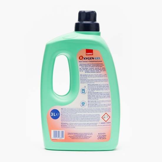 Soluție îndepărtare pete rufe Oxygen Gel fără clor 3l
