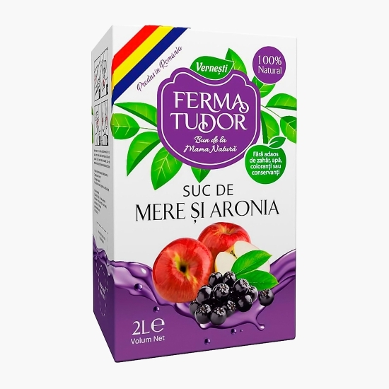 Suc de mere și aronia, bag in box 2l
