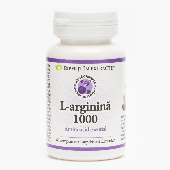 L-arginină 1000, 60 comprimate