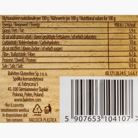 Pâine feliată cu semințe fără gluten 190g
