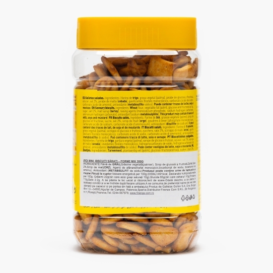 Biscuiți sărați mini crackers Mix 350g