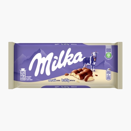 Ciocolată albă aerată 95g