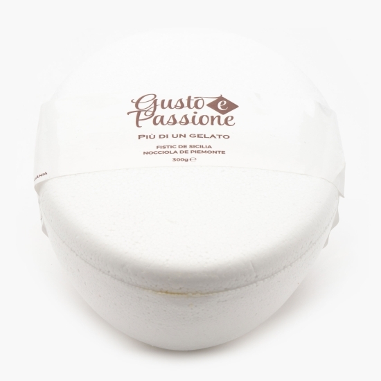 Înghețată italiană artizanală (gelato) fistic de sicilia + nocciola de piemonte 300g