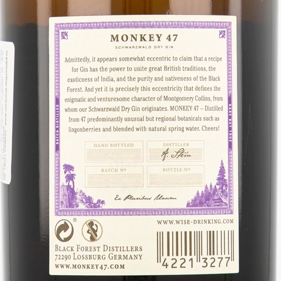 Dry Gin 47% alc. 0.5l