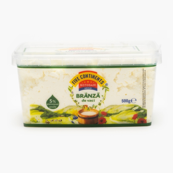 Brânză de vaci 5% grăsime 500g
