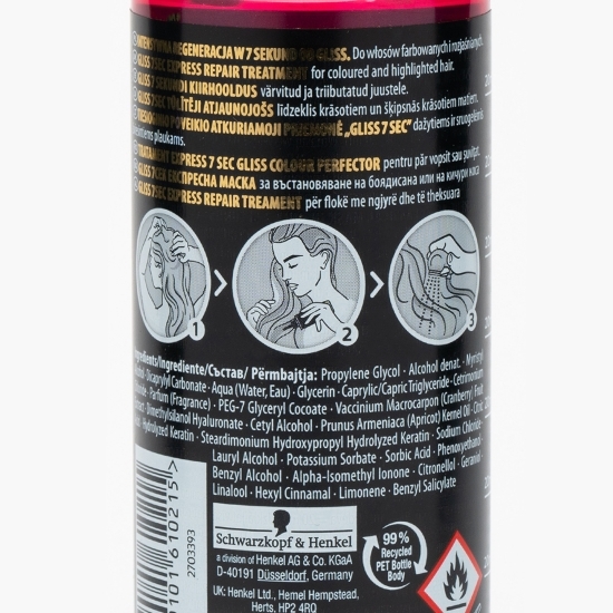 Tratament Express Regenerator pentru părul vopsit sau șuvițat 200ml