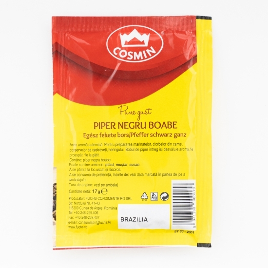 Piper negru boabe 17g