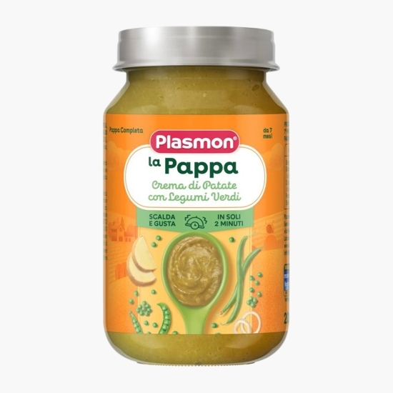 Masă completă cu cartofi și legume verzi 200g