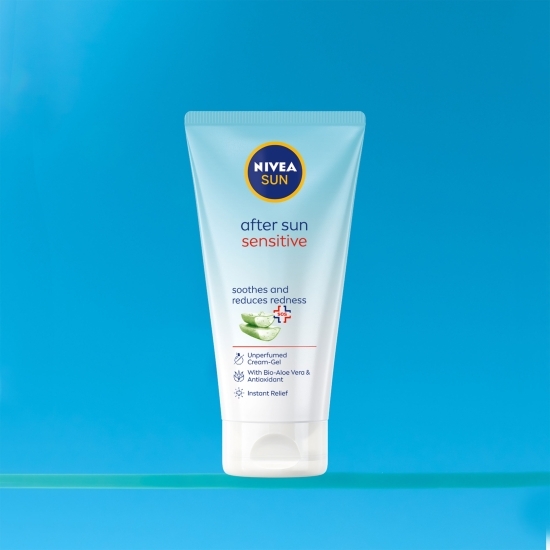 Cremă-gel după plajă cu aloe vera Sensitive 175ml