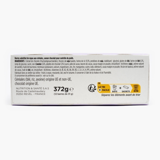 Batoane proteice cu cereale și ciocolată, 372g
