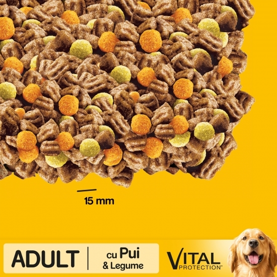 Hrană uscată pentru câini adulți, 2.6kg, Vital Protection cu pui și legume