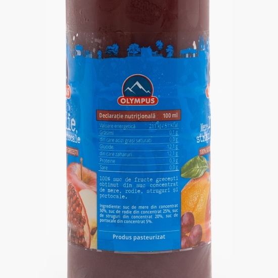 Suc de mere, rodie, struguri, portocale 1l