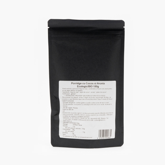 Porridge cu cocos și aronia ecologic 150g