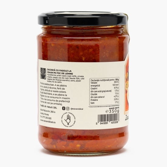 Zacuscă cu fasole 350g