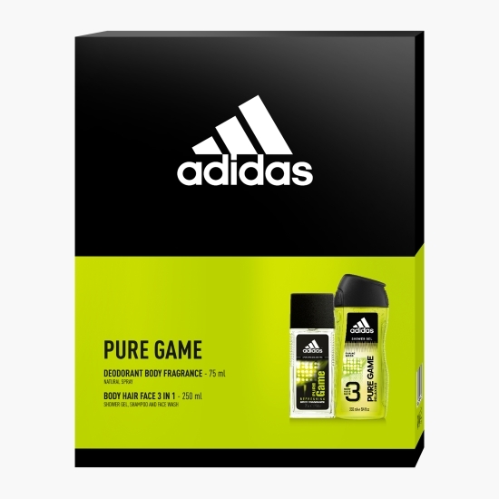 Set cadou Pure Game (Deodorant spray 750ml + Gel de duș 250ml)