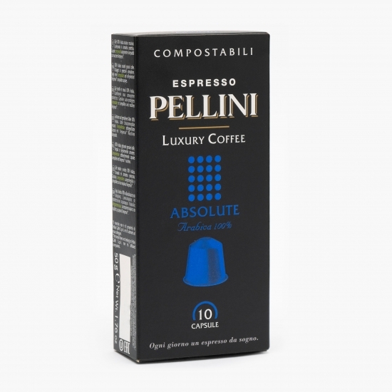 Capsule cafea, Espresso Absolute, 10 băuturi, 50g