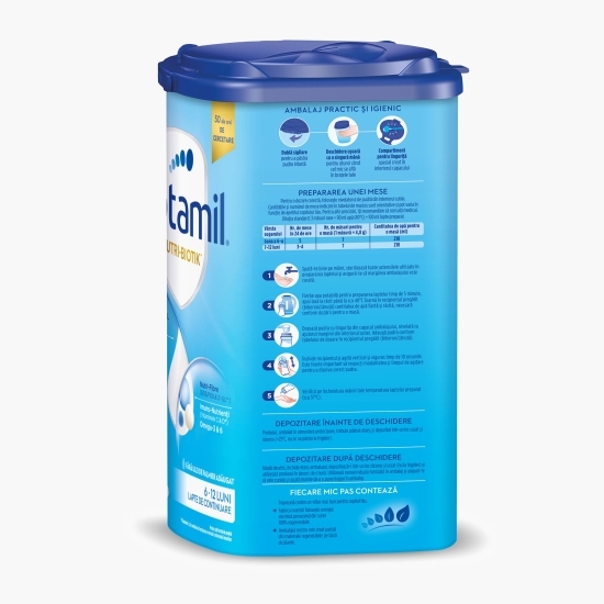 Lapte praf NUTRI-BIOTIK 2, 6-12 luni, Nutricia, 800g