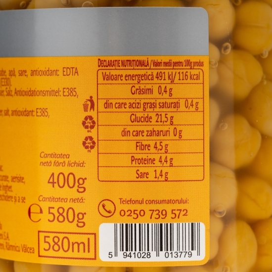 Năut boabe 580g