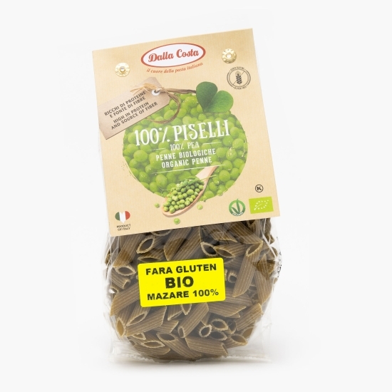 Paste penne eco din mazăre fără gluten 250g