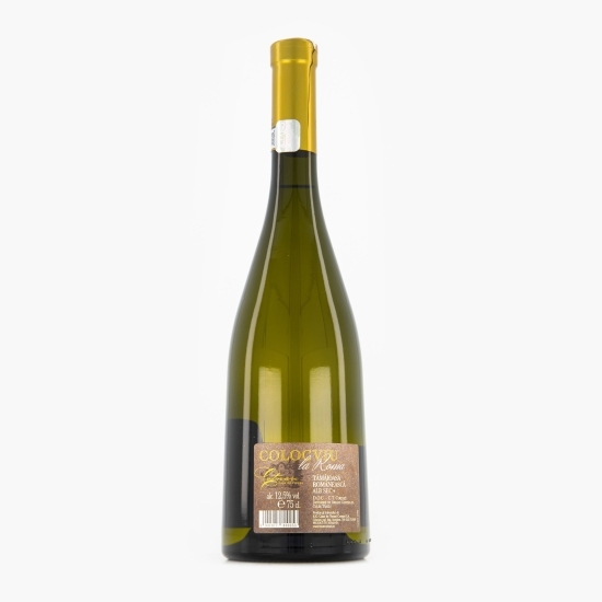 Vin alb sec Tămâioasă Românească, 12.5%, 750ml