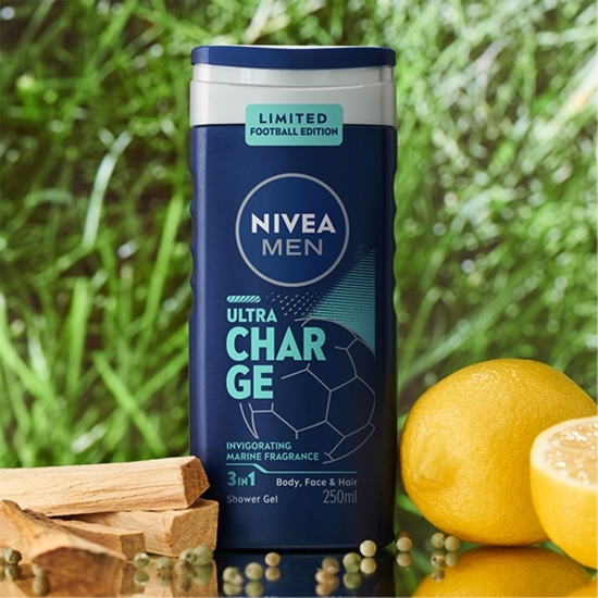 Gel de duș Ultra Charge, Ediție limitată, 0.25l