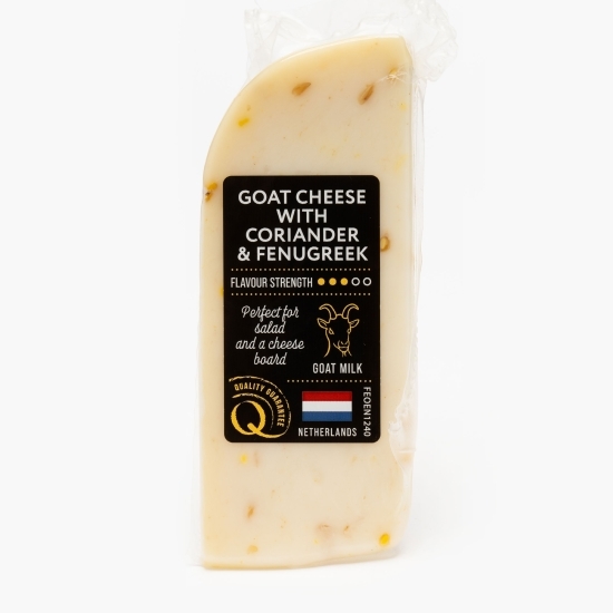 Brânză de capră cu coriandru și schinduf 130g