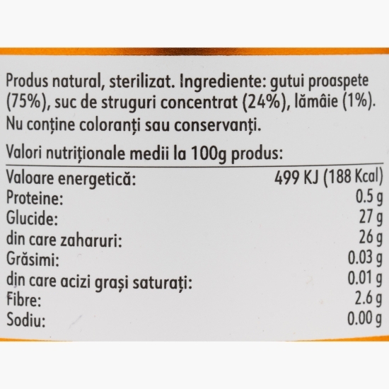 Gem de gutui fără zahăr 230g