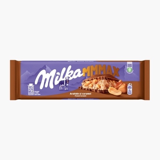 Ciocolată cu arahide și caramel 276g