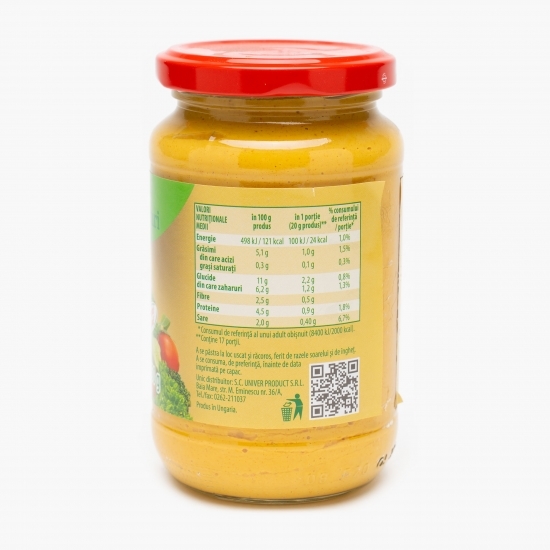 Muștar iute fără E-uri 350g