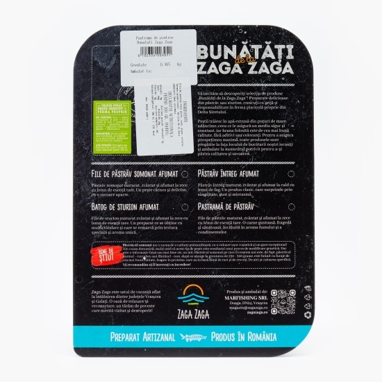 Pastramă de păstrav 250g