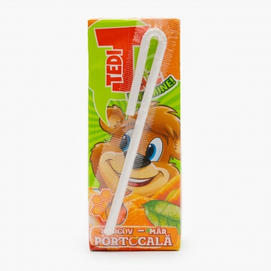 Suc de morcovi, mere şi portocale 0.2l