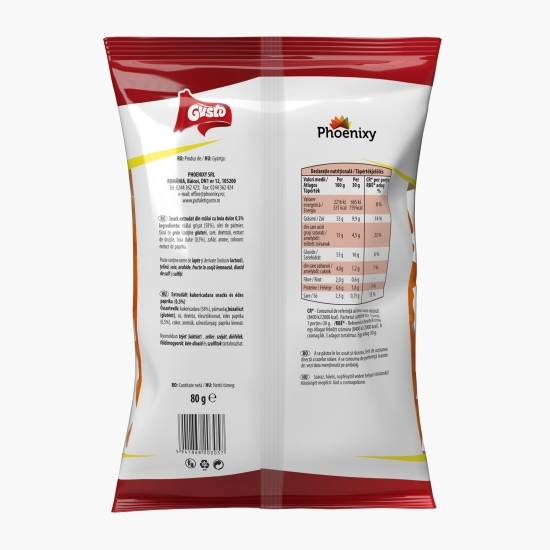 Pufuleți cu gust de paprika 80g