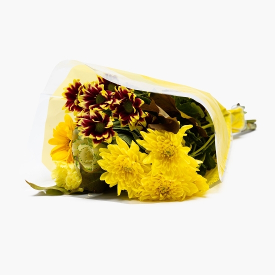 Buchet mix flori de toamnă