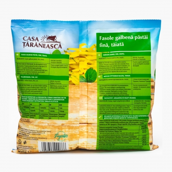 Fasole galbenă păstăi 400g