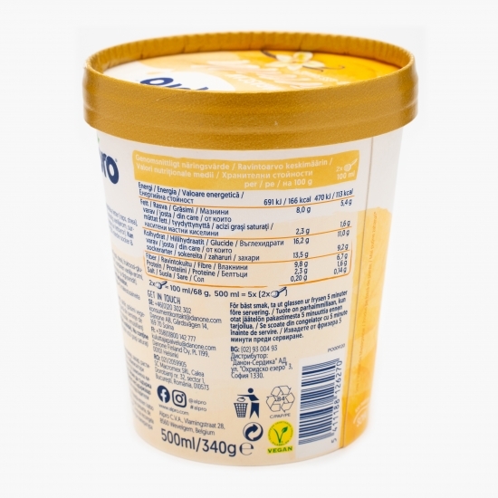 Înghețată cu soia și vanilie 340g