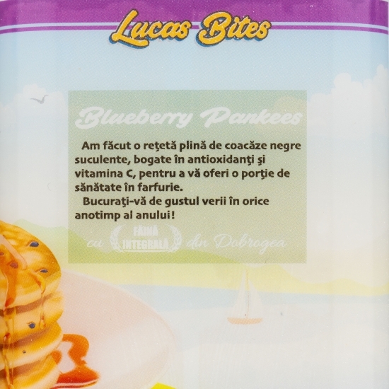 Mix pentru clătite (pancakes) și waffles cu coacăze negre, Pankees Blueberry 290g