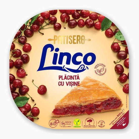 Placintă la tavă cu vișine 800g