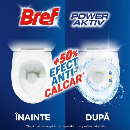 Odorizant toaletă Power Active Lemon 6x50g