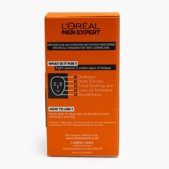 Cremă revitalizantă de zi, 24h Anti-Fatigue Moisturiser, 50ml