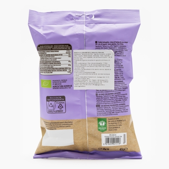 Snack cu legume eco, fără gluten 40g