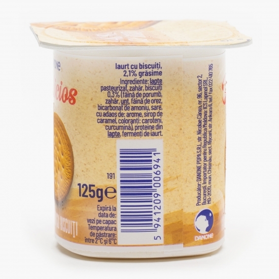 Iaurt cu biscuiți 125g