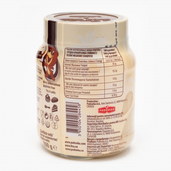 Cremă tartinabilă cu lapte și nucă de cocos 350g
